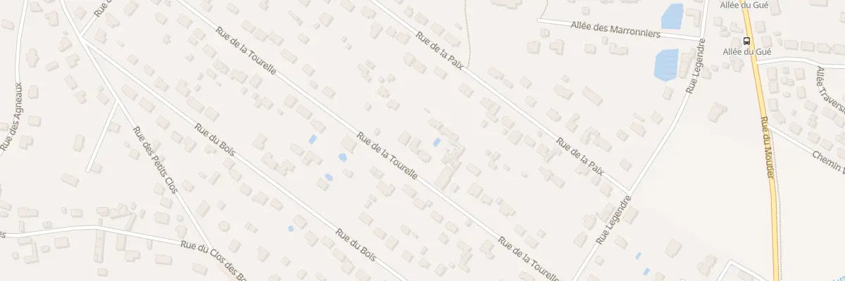 Plan du 20 Rue de la Tourelle à Orgerus