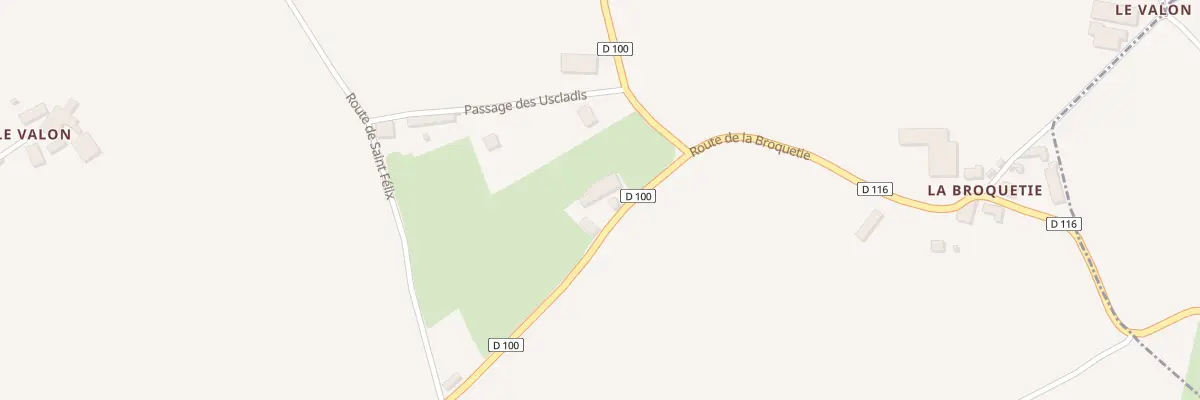 Plan du 19 Uscladis Haut à Saint-Michel-de-Bannières