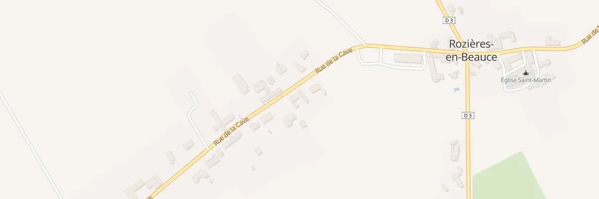 Plan du 291 Rue de la Cave à Rozières-en-Beauce