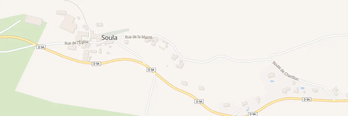 Plan du 88 Pastourel à Soula