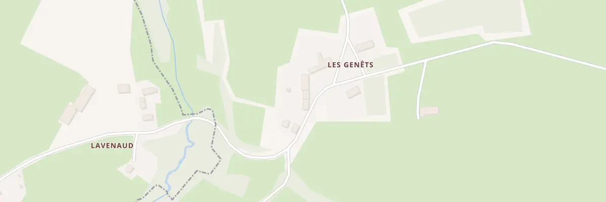 Plan du 6 Les Genets à Villard