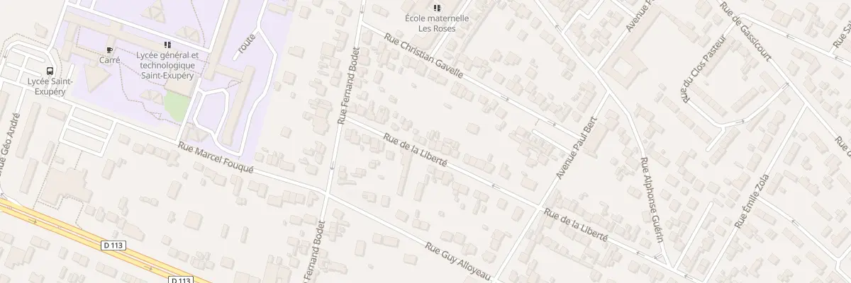 Plan du 146 Rue de la Liberté à Mantes-la-Jolie