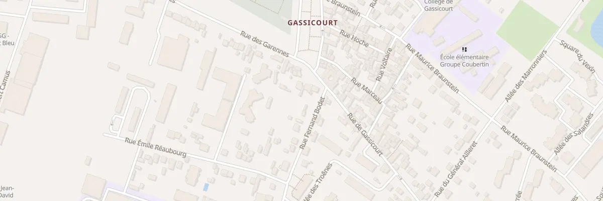 Plan du 239 Rue de Gassicourt à Mantes-la-Jolie