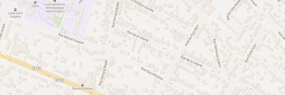 Plan du 139 Rue de la Liberté à Mantes-la-Jolie