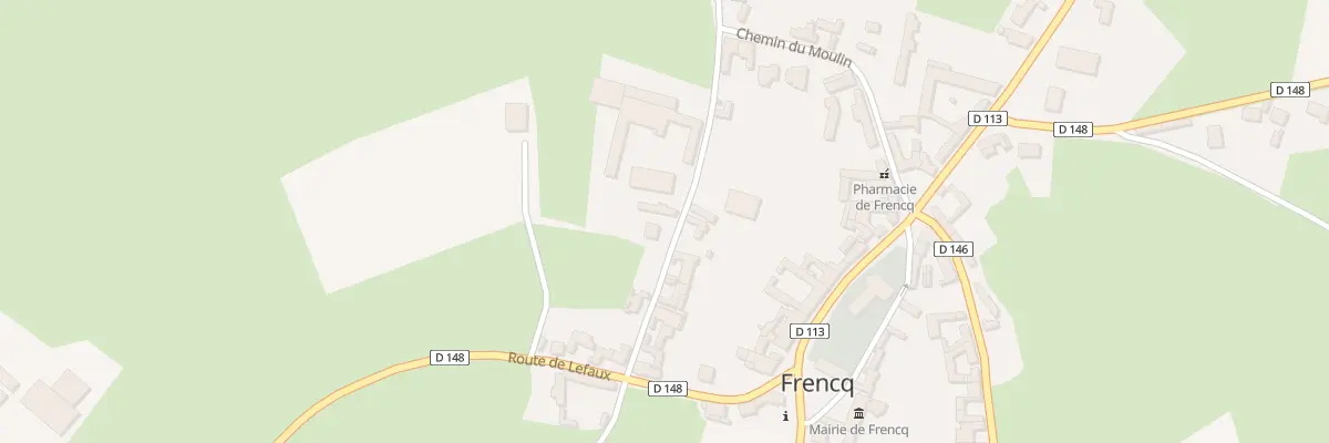 Plan du 5 Rue de Witrepin à Frencq
