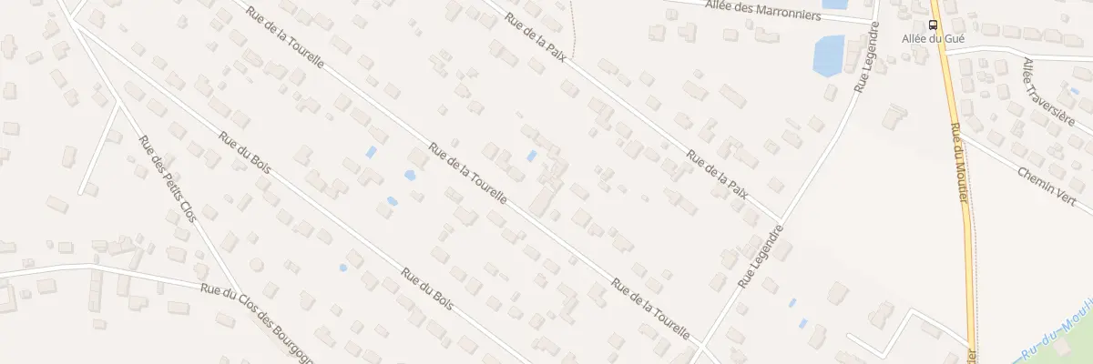 Plan du 16C Rue de la Tourelle à Orgerus