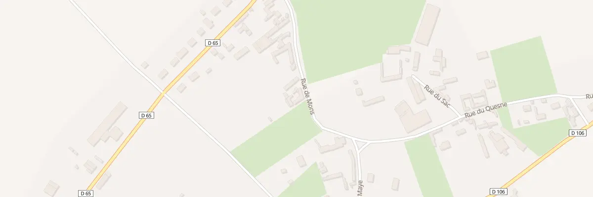 Plan du 6 Rue de Mons à Quesnoy-le-Montant