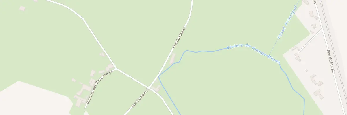 Plan du 130 Rue du Hamel à Ponthoile