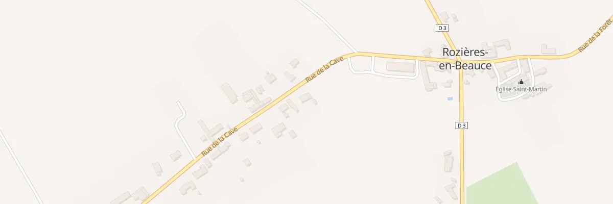 Plan du 269 Rue de la Cave à Rozières-en-Beauce