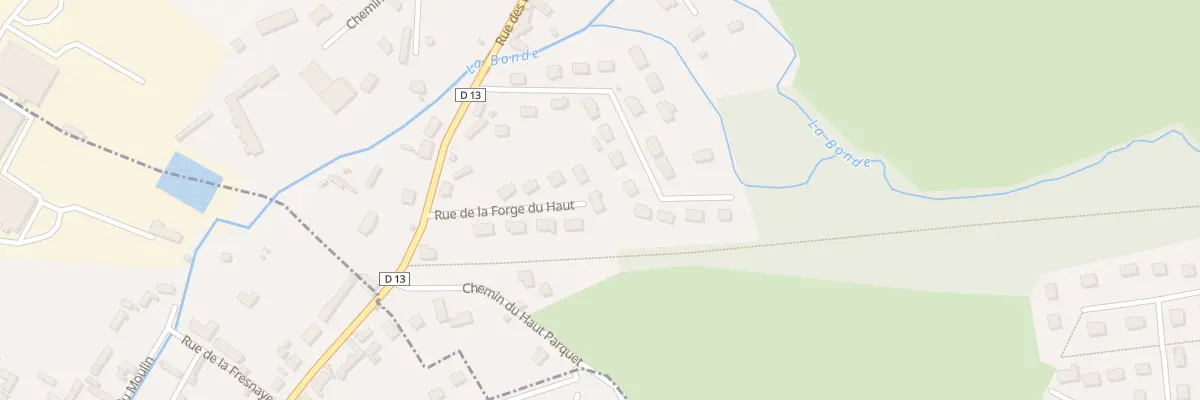Plan du 27 Lotissement La Forge à Bézu-Saint-Éloi