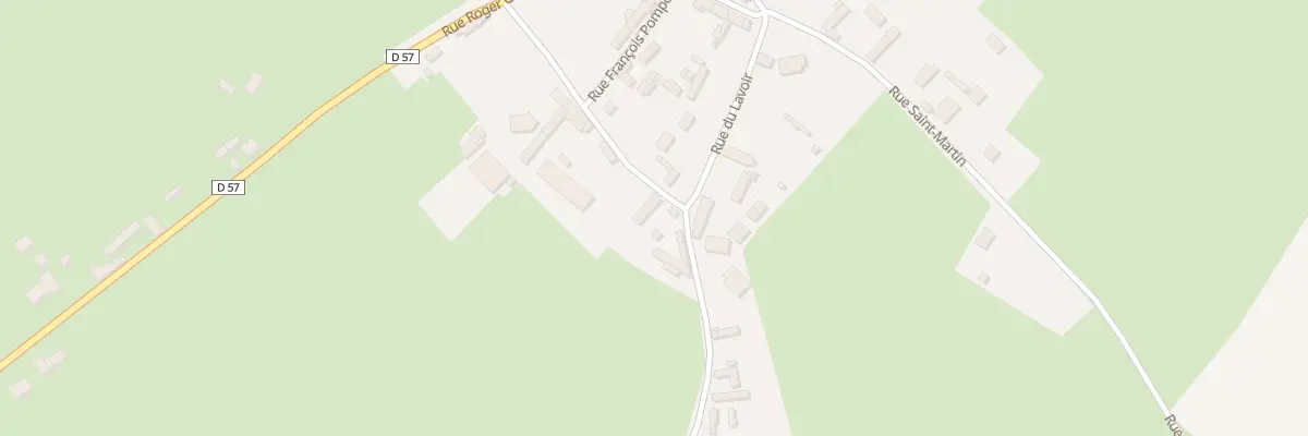 Plan du 10 Rue René de Saint - Marceaux à Cuy-Saint-Fiacre