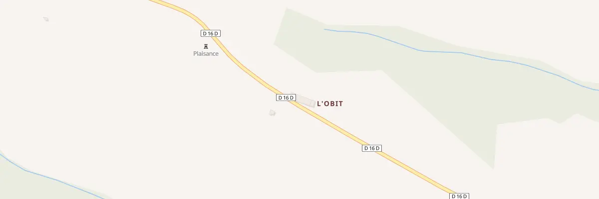 Plan du 25 Lobit à Gibel