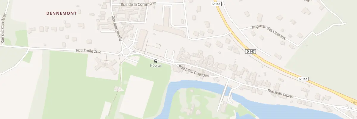 Plan du 154 Rue Jean Jaurès à Follainville-Dennemont