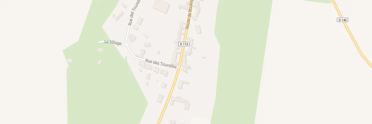 Plan du 40 Rte de Boulogne à Frencq