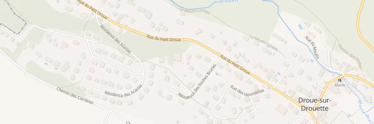 Plan du 21 Rue du Petit Droue à Droue-sur-Drouette