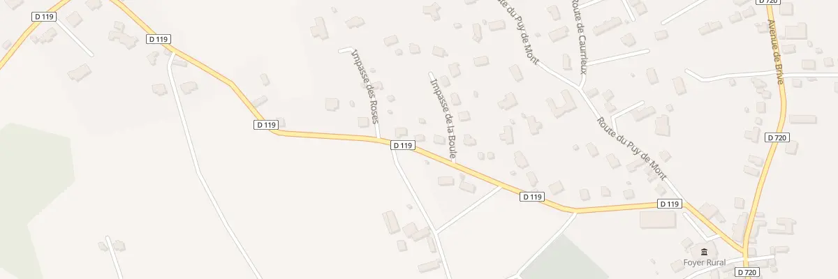 Plan du 392 Rte du Puy d’Issolud à Vayrac