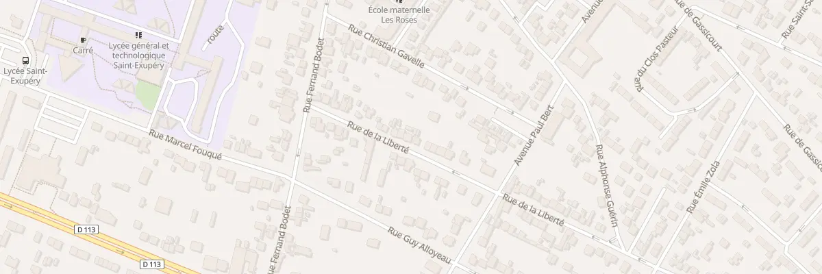 Plan du 140 Rue de la Liberté à Mantes-la-Jolie