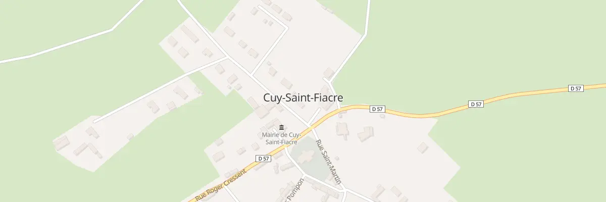 Plan du 5015 Les Beaux Champs à Cuy-Saint-Fiacre