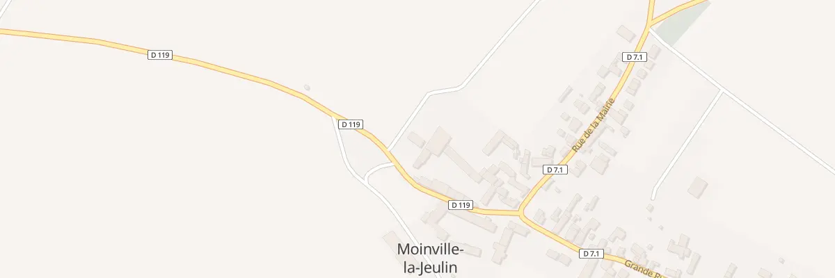 Plan du 4 Rue du Moulin à Moinville-la-Jeulin