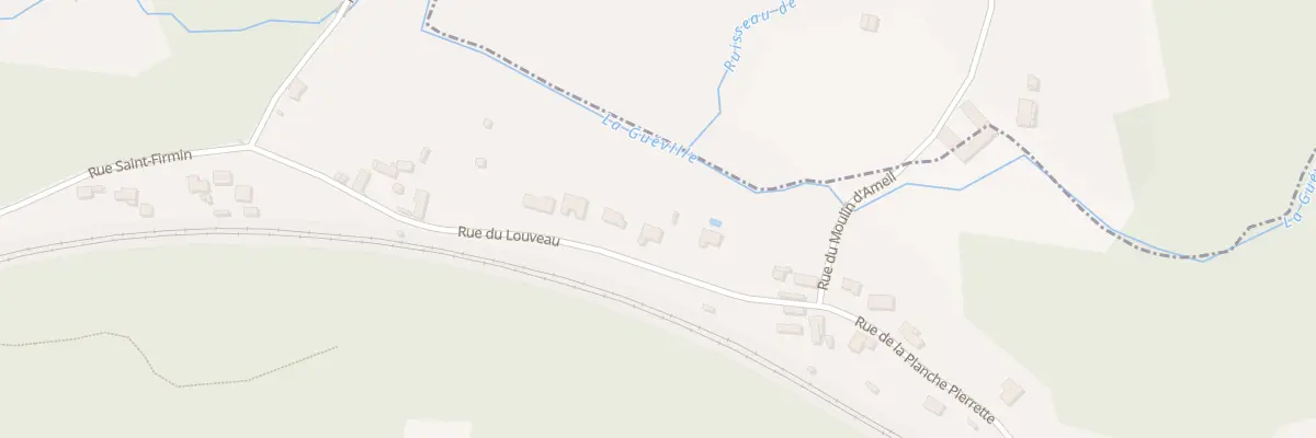 Plan du 6 Rue du Louveau à Droue-sur-Drouette
