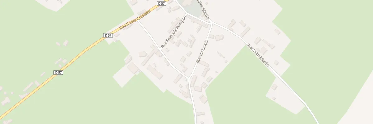 Plan du 6 Rue du Lavoir à Cuy-Saint-Fiacre