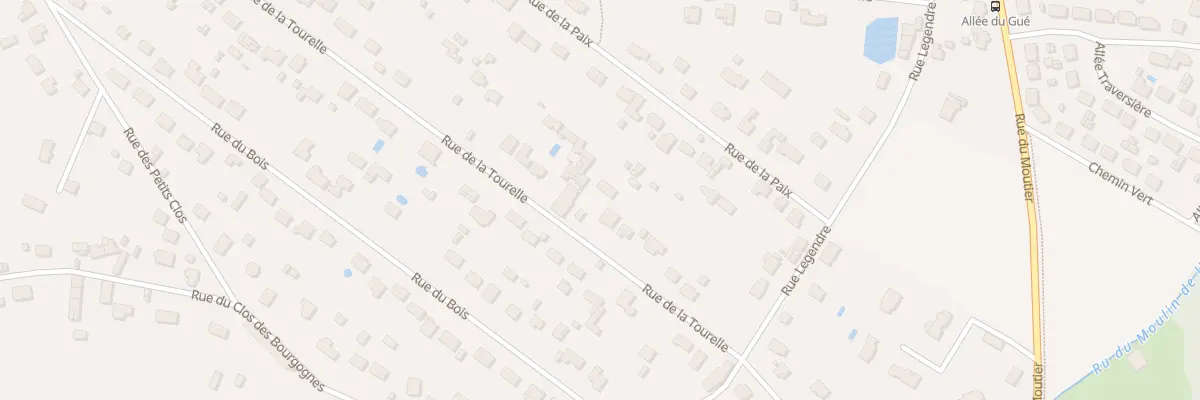 Plan du 14 Rue de la Tourelle à Orgerus