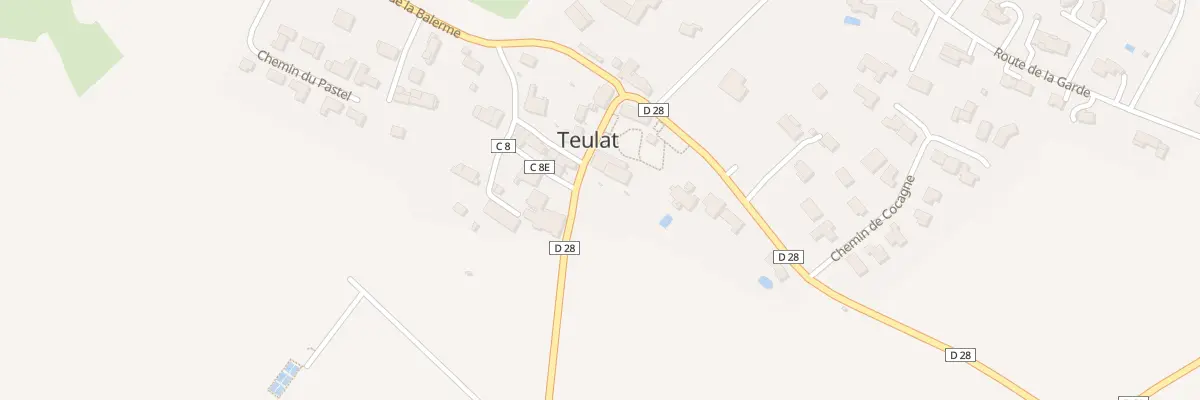 Plan du 5267 Teulat à Teulat