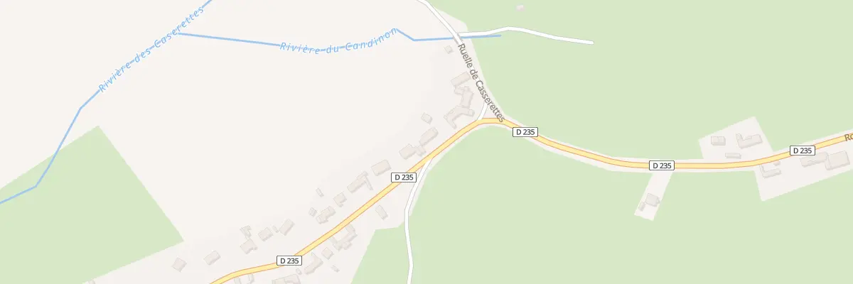 Plan du 90 Rte de Morlay à Ponthoile
