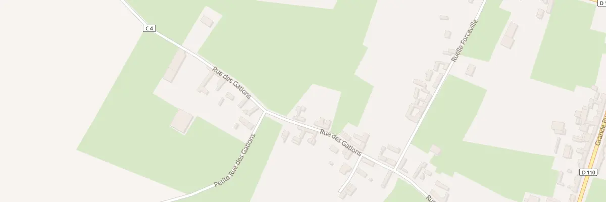 Plan du 28 Rue des Gâtions à Rambures