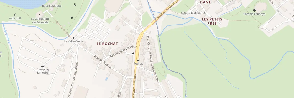 Plan du 131 Rue de la Fontaine St Germain à Châteauroux