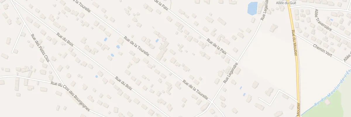 Plan du 12 Rue de la Tourelle à Orgerus