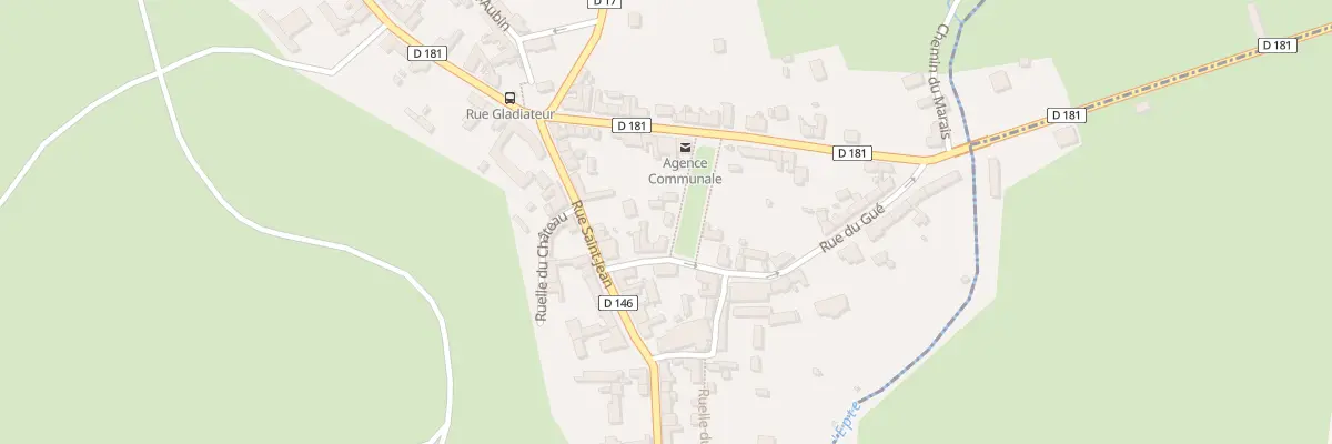 Plan du 21 Rue du Gué à Dangu