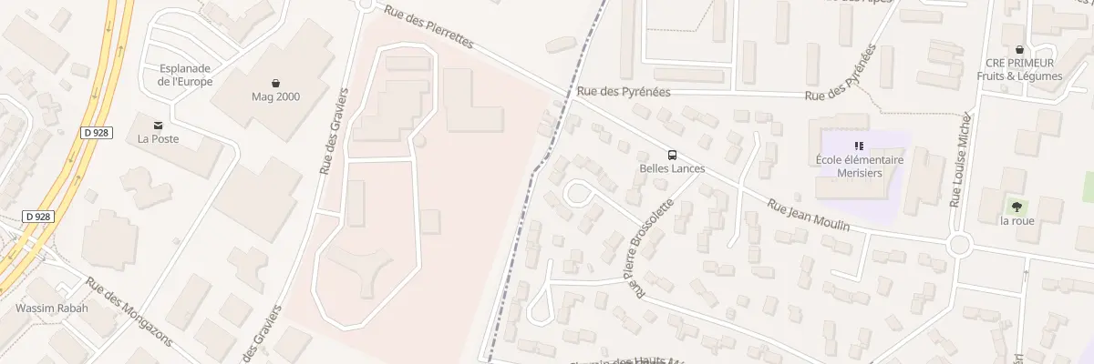 Plan du 10 Rue Robert Keller à Mantes-la-Ville
