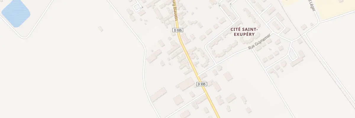 Plan du 48 Fg Blavetin à Patay