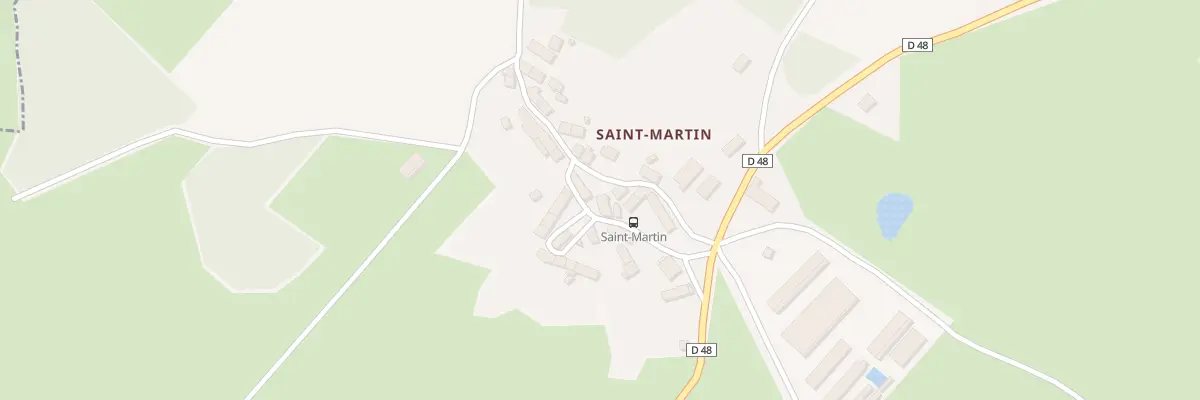 Plan du 19 Saint Martin à Saint-Vaury