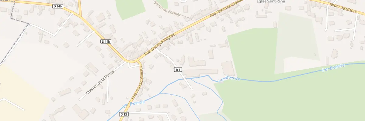 Plan du 1 Rue de l’Auget à Bézu-Saint-Éloi