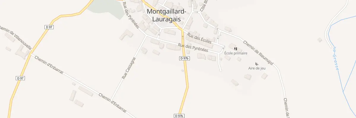Plan du 7 Av du Lauragais à Montgaillard-Lauragais