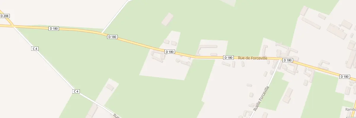 Plan du 5093 Rle Forceville à Rambures