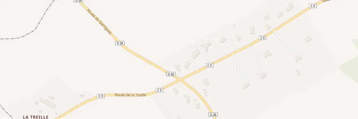 Plan du 5154 Plaine de Toulze à Lugan