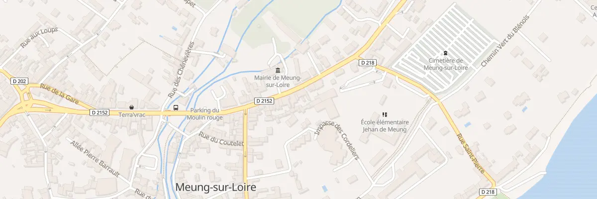 Plan du 15 Rue du Gen de Gaulle à Meung-sur-Loire