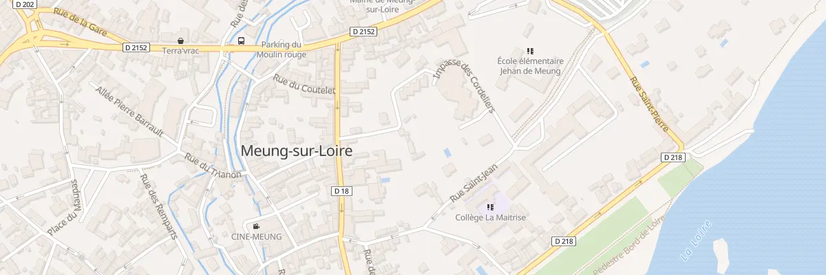 Plan du 2 Imp des Cordeliers à Meung-sur-Loire