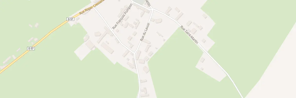 Plan du 7 Rue du Lavoir à Cuy-Saint-Fiacre