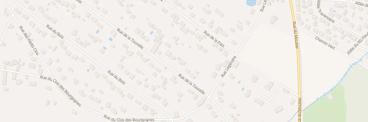 Plan du 8 Rue de la Tourelle à Orgerus