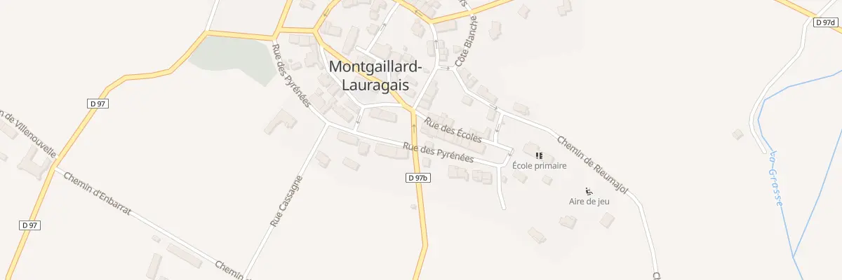 Plan du 10 Av du Lauragais à Montgaillard-Lauragais