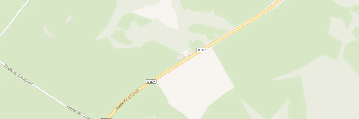 Plan du 2246 Av Georges Clémenceau à Gramat