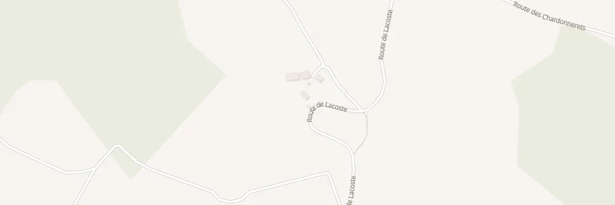 Plan du 818 Rte de Lacoste à Saint-Mexant