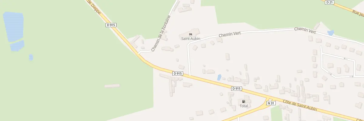 Plan du 80 Côte de Saint-aubin à Gournay-en-Bray