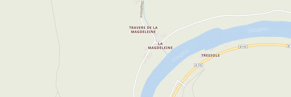 Plan du 5248 Travers de la Magdeleine à Penne