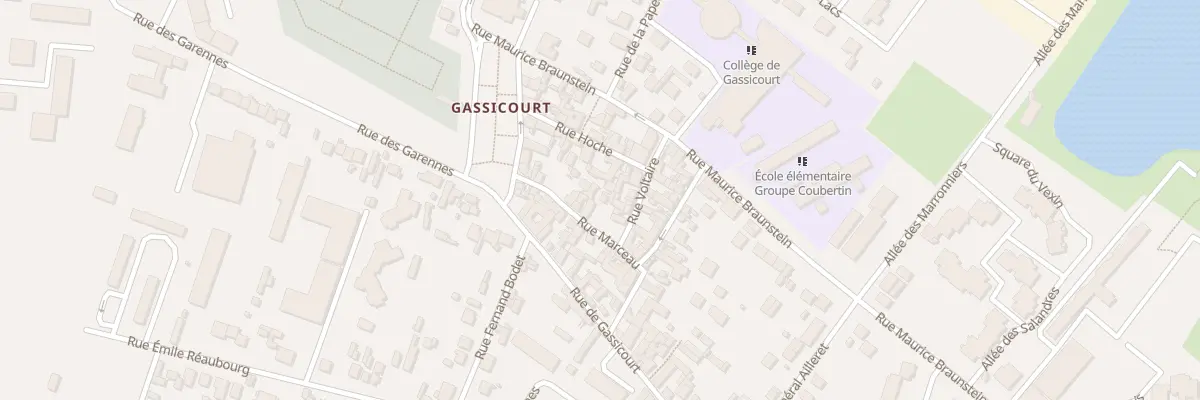 Plan du 16 Rue Marceau à Mantes-la-Jolie
