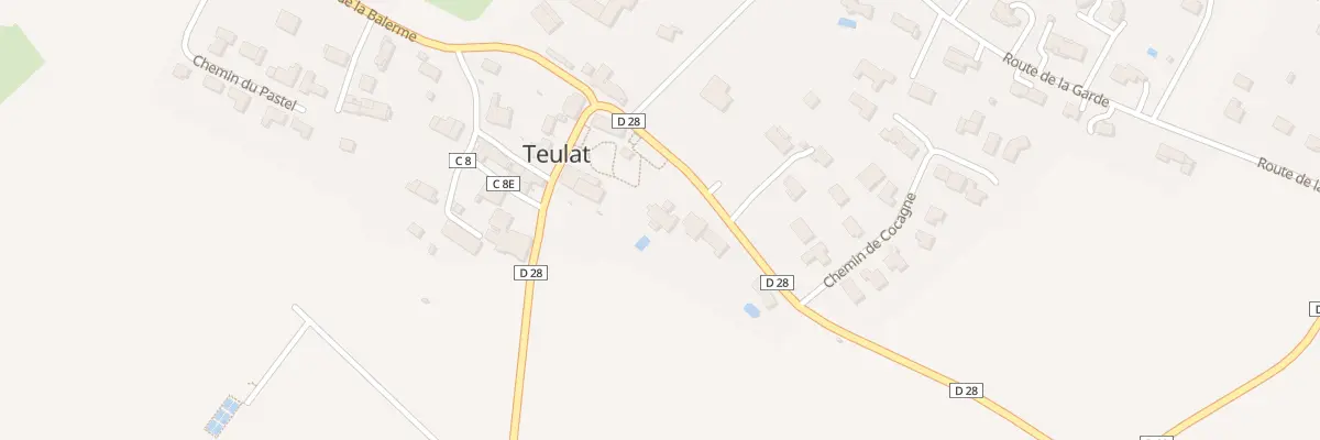 Plan du 5265 La Revelle à Teulat